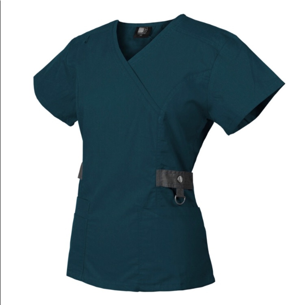 🍒07 7897 MedGear scrub set XSMALL Caribbean - Picture 2 of 4